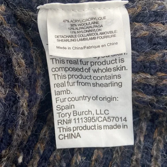 Tory Burch button down sweater jacket - Picture 6 of 7